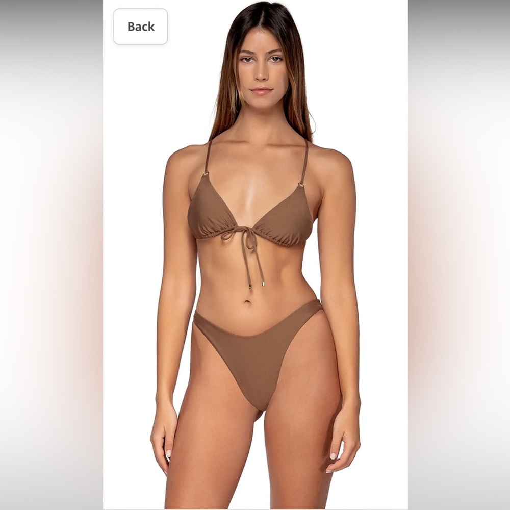 B. SWIM X ELIZABETH & CHRISTEN
Lanikai Triangle Top & Kathleen Brazilian Bottom